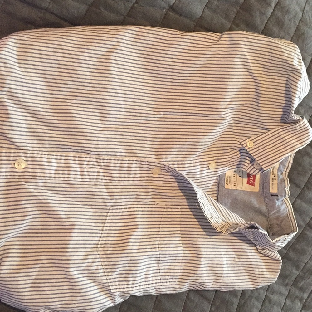 Striped Button down